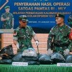 Penyelundupan 12,29 Kilogram Ganja di Perbatasan Kalbar di Gagalkan