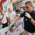 19 Tersangka Diamankan, Polda Kalbar Sita Puluhan Kilogram Sabu