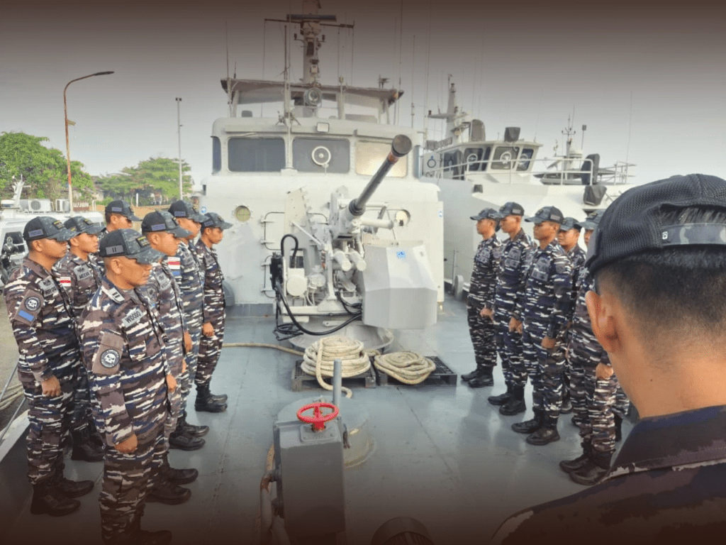 Ini Kapal Perang yang Diturunkan TNI AL Jaga Laut Kalbar
