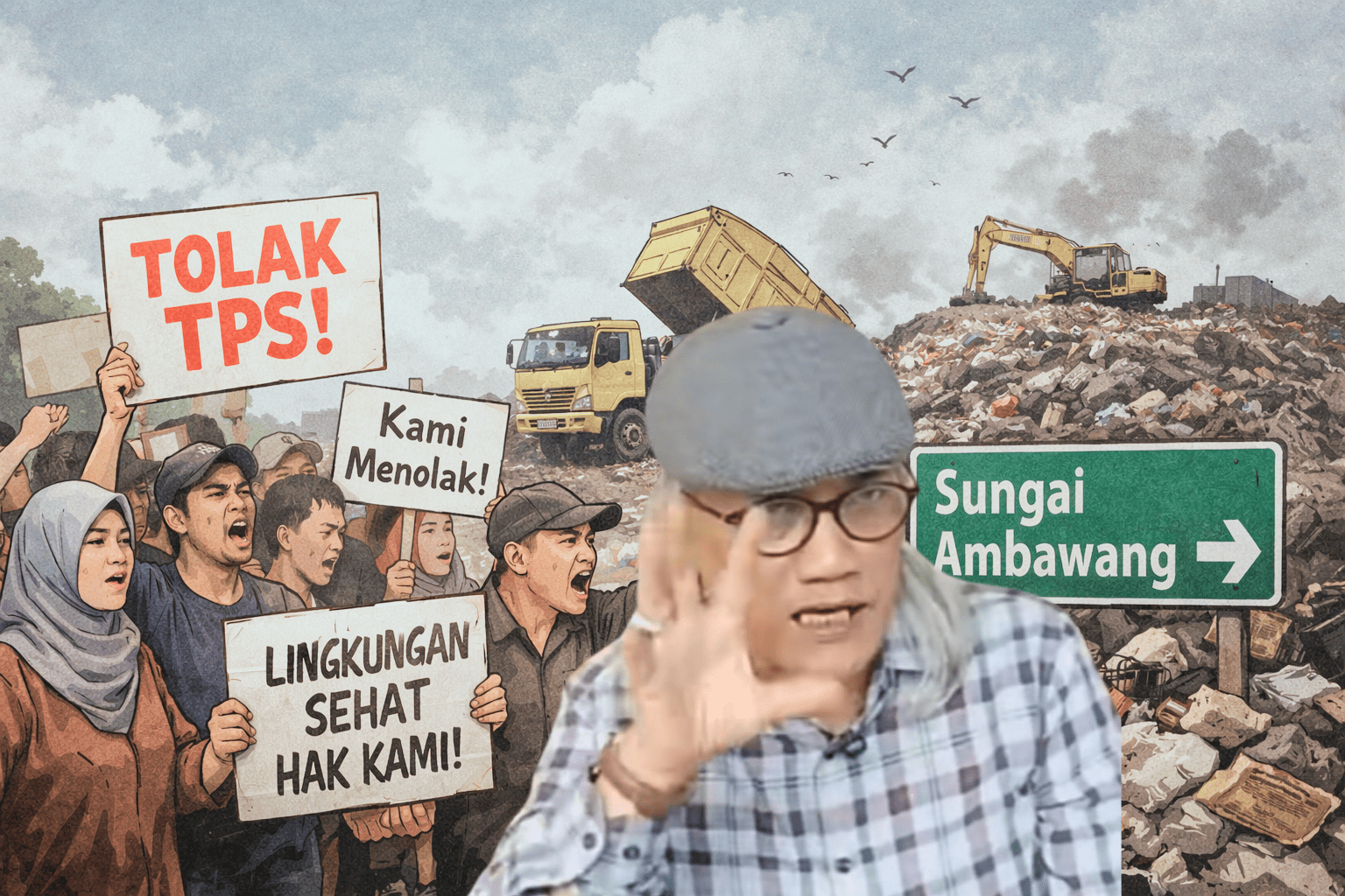 Kontroversi TPS Kubu Raya, Pengamat: Masyarakat Berhak Menolak 1 Kontroversi TPS Kubu Raya, Pengamat: Masyarakat Berhak Menolak
