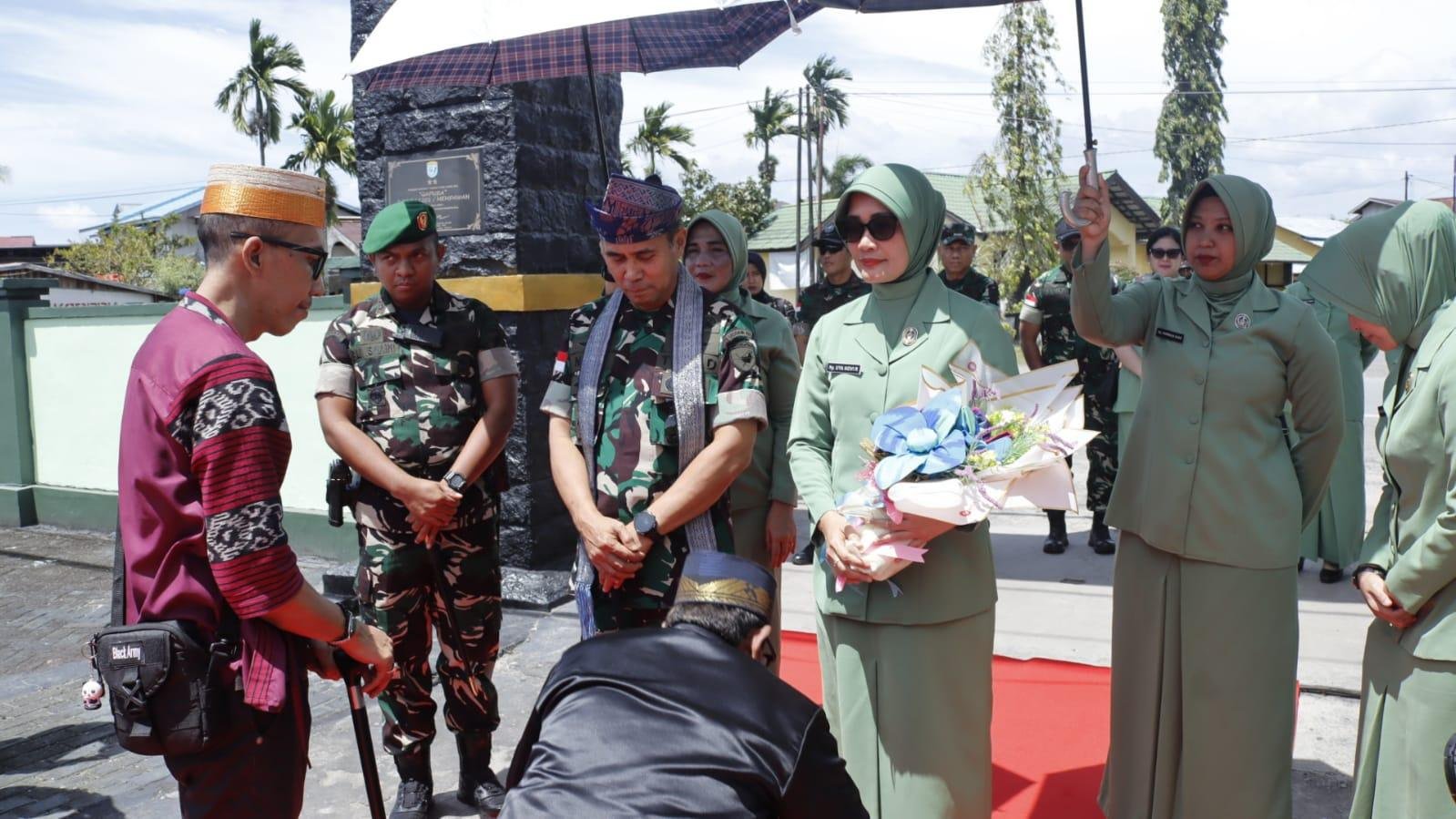 Pangdam XII/Tanjungpura Tinjau Kondisi Teritorial Kodim Mempawah