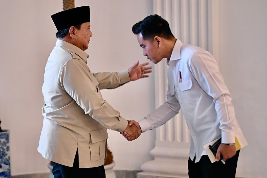 Momen Prabowo dan Gibran Serahkan Zakat ke Baznas di Istana