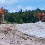 PETI Gunakan Alat Berat di Boyan Tanjung Kapuas Hulu, Negara Terancam Rugi