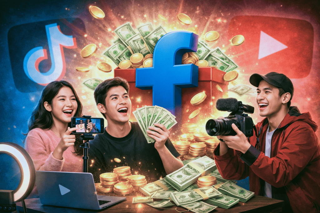 Kreator TikTok & YouTube Mulai Dilirik Facebook, Ada Apa?