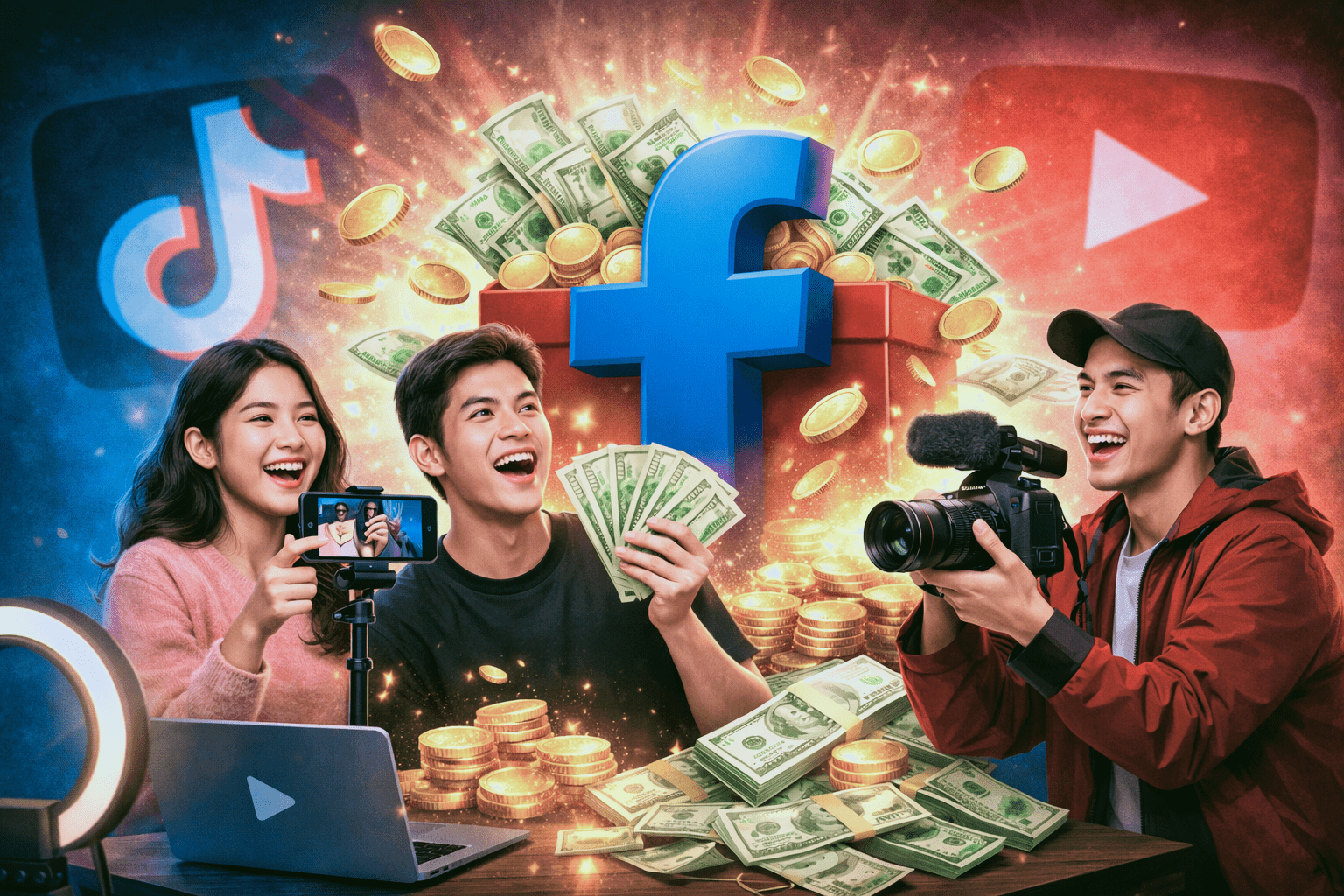 Kreator TikTok & YouTube Mulai Dilirik Facebook, Ada Apa?