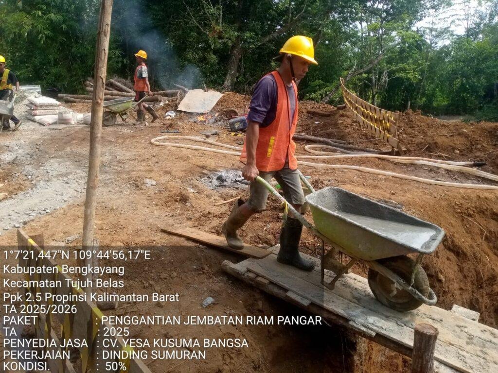 Fakta Baru, Pihak Proyek Jembatan Riam Pangar Bantah Isu Pelanggaran BPJS dan K3