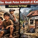 116 Ribu Anak Putus Sekolah di Kalbar, Ketapang Paling Parah