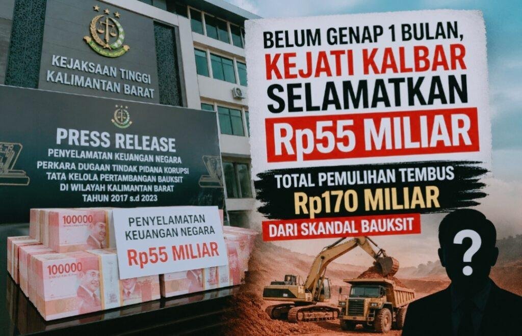 Kasus Bauksit Kalbar Meledak, Rp170 Miliar Diselamatkan Tanpa Tersangka
