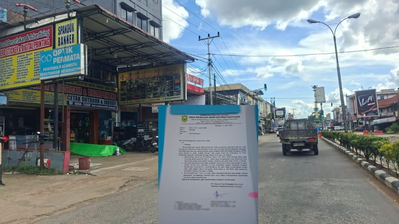 Pengamat Hukum Sentil Pemda Sanggau Soal Kanopi Hero Sticker, Harus Tegas