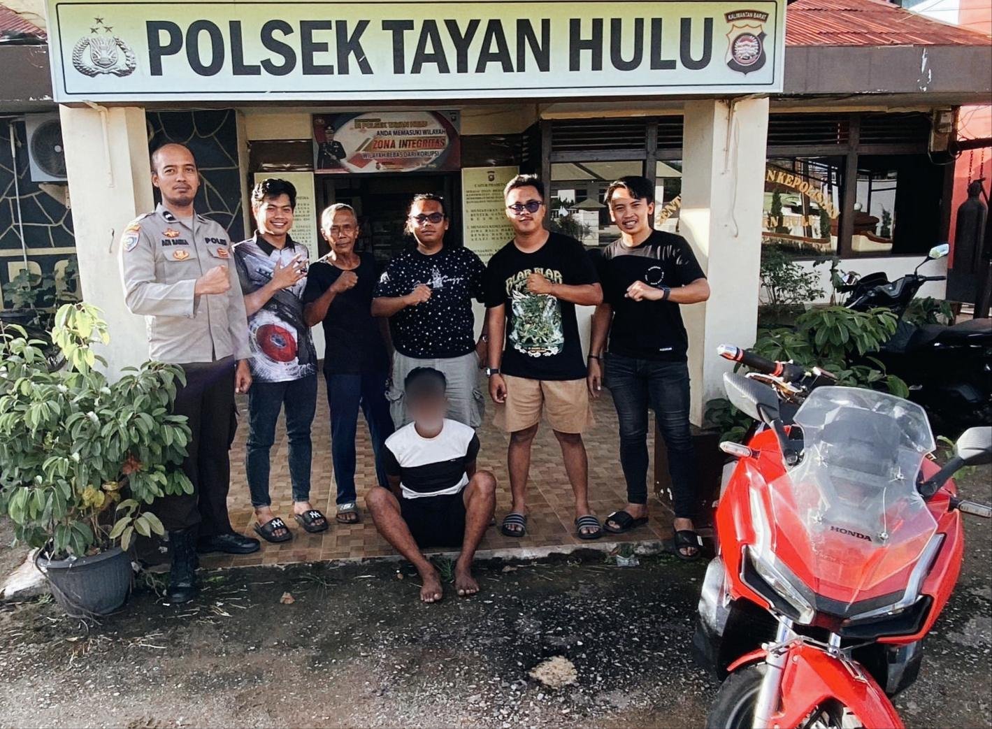 Dari Entikong ke Tayan Hulu! Pelaku Penggelapan Motor Akhirnya Tertangkap