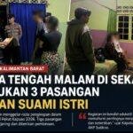 Razia Tengah Malam di Sekayam Temukan 3 Pasangan Bukan Suami Istri