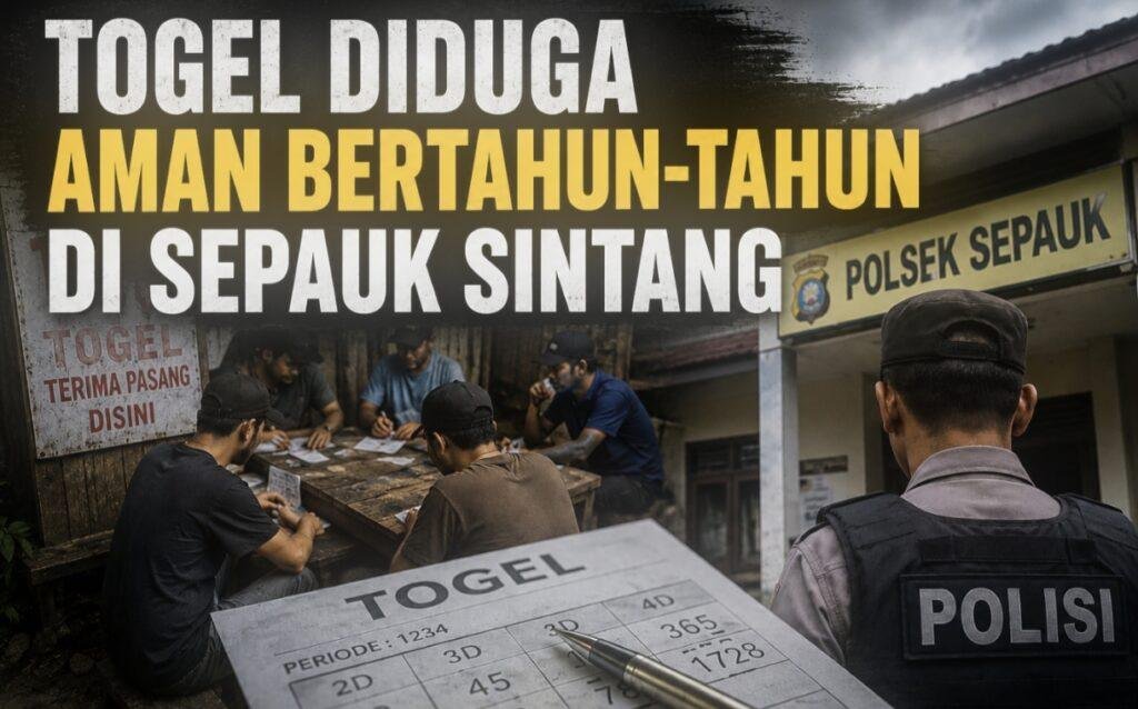 Togel Diduga Aman Bertahun-tahun di Sepauk Sintang