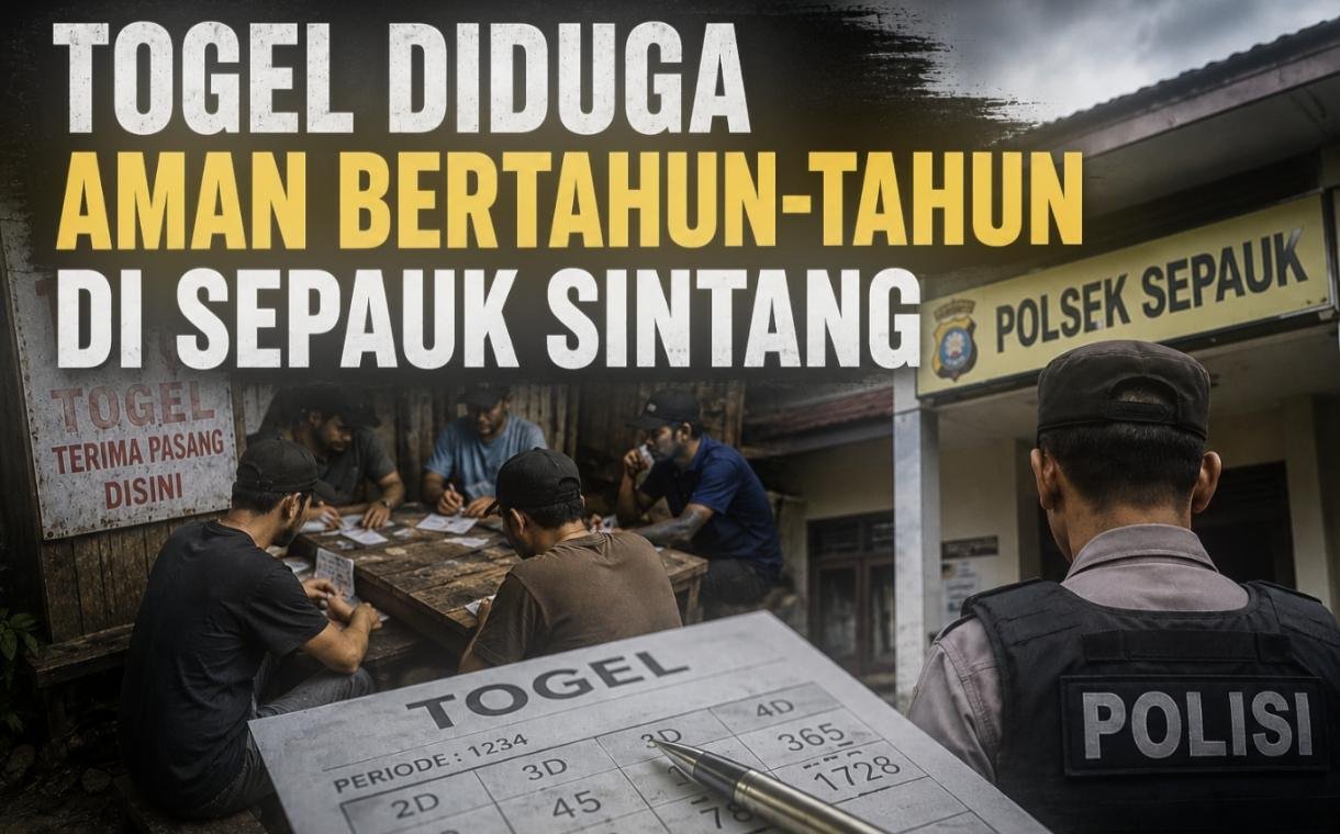 Togel Diduga Aman Bertahun-tahun di Sepauk Sintang