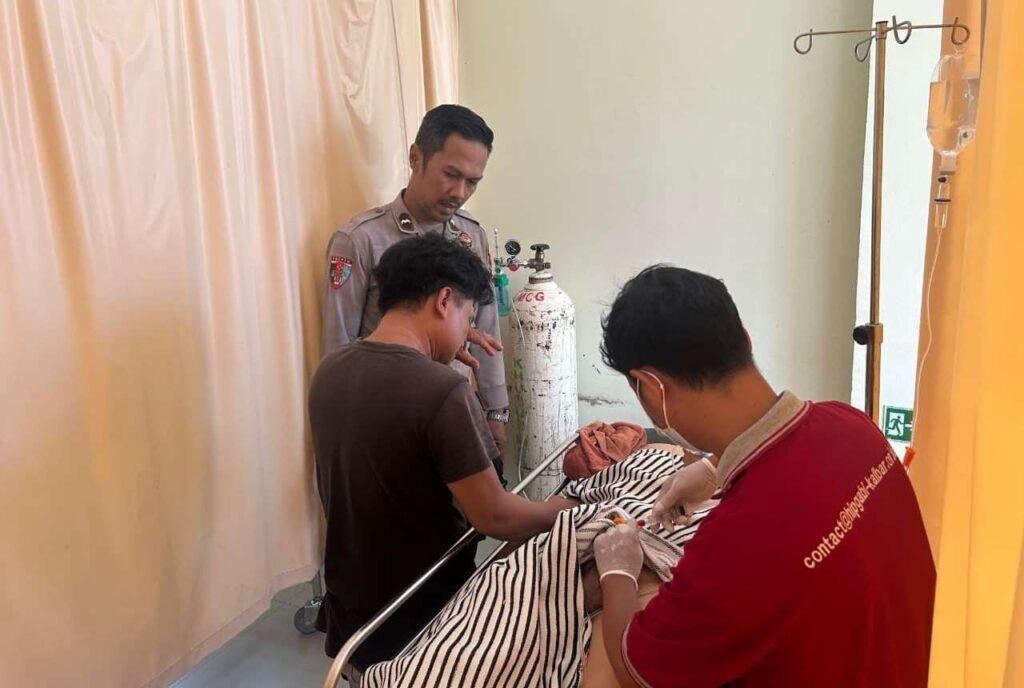 Aksi Cepat Warga dan Polisi Selamatkan Nyawa Pria di Sanggau