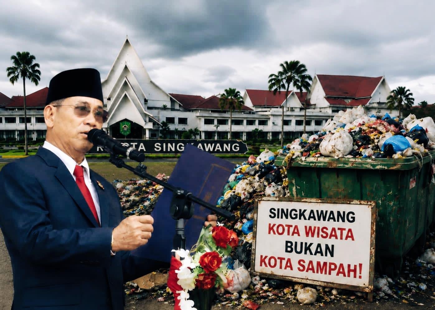 Dulu Raih Adipura, Kini Singkawang Disorot Soal Sampah