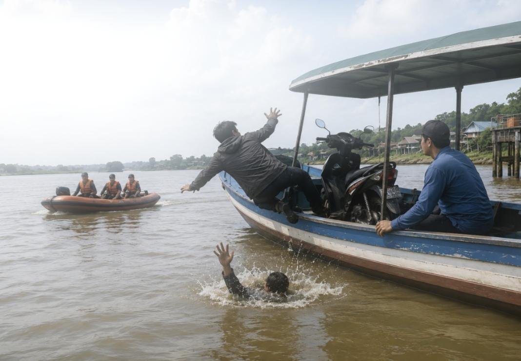 Pria di Sanggau Tenggelam Diduga Alami Kejang Saat Menyeberang Sungai