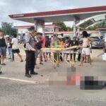 Motor dan Mobil Bertabrakan di Jalan Bodok–Sanggau