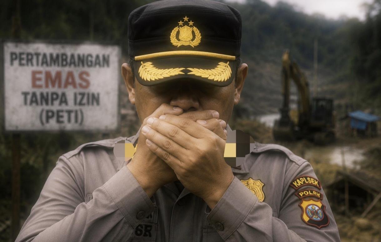Kapolsek Batang Tarang Dinilai Tak Transparan, Bungkam Saat Dikonfirmasi Soal Dugaan PETI di Desa Semoncol