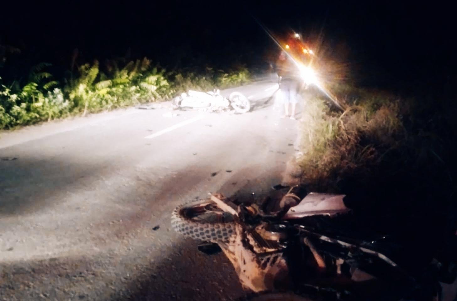 Adu Banteng Motor di Jalan Balai Sebut–Kembayan, Begini Kronologinya