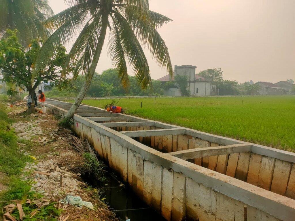 Penguatan Tebing Gang Karya Usaha Tuntas Dikerjakan, Warga Bersyukur