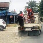 Detik-Detik Tragis Perianto Warga Mempawah Jatuh Saat Pasang Bendera