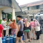 Kemarau dan Salinitas Sungai Kapuas, DPRKP Pontianak Distribusikan Air Bersih ke Warga