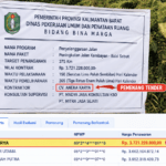 Tender Jalan Kembayan–Balai Sebut Disorot: CV Aneka Karya Menang Meski Bukan Penawar Terendah
