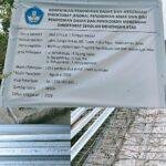 Anggaran Rp1,5 Miliar, Proyek SMAN 1 Sungai Kakap Diselimuti Pertanyaan soal Material dan K3