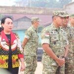 Menhan Sjafrie Sjamsoeddin Kunjungi Yonif TP 833/BD di Sanggau, Tekankan Kesiapan Prajurit dan Kedekatan dengan Rakyat