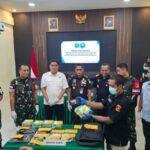 Korem 121/Abw Gagalkan Penyelundupan 5,269 Kg Sabu di Perbatasan RI-Malaysia, Dua Terduga Pelaku Diamankan