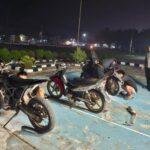 Polsek Meliau Tertibkan Tiga Motor Berknalpot Brong, Cegah Gangguan Kamtibmas