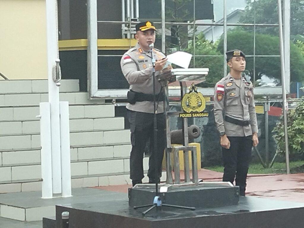 POLRES SANGGAU GELAR APEL GELAR PASUKAN OPERASI PATUH KAPUAS 2026 Perkuat Sinergi Lintas Instansi, Wujudkan Lalu Lintas Aman dan Tertib di Kabupaten Sanggau