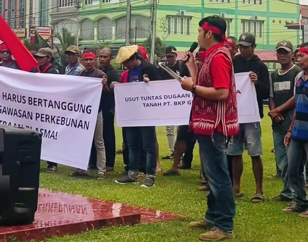 Petani Sawit Geruduk Kantor Bupati Sanggau Ini Tuntutannya Ke PT BKP