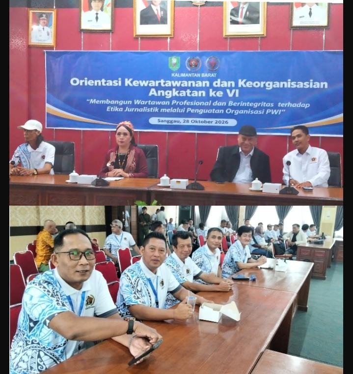 Orientasi PWI Kalbar di Sanggau, Perkuat Profesionalisme dan Integritas Wartawan